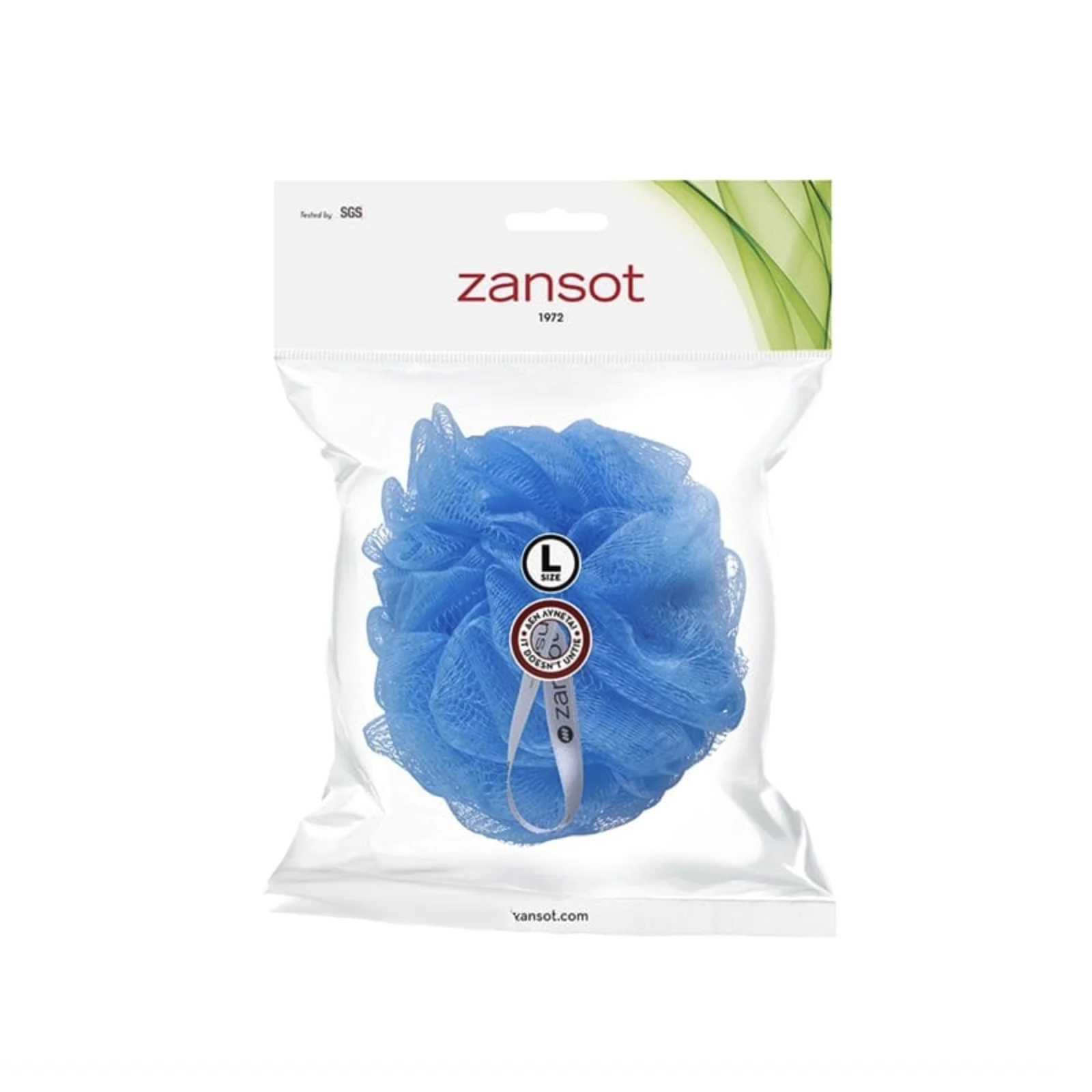 ZAN SOFT Σφουγγάρι Τούλι Μέγεθος Large, 1τεμ