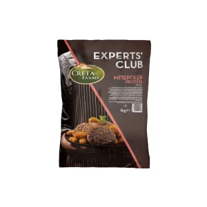 CRETA FARMS Μπιφτέκι Εν Ελλάδι 70γραμμαρίων προψημένο κατεψυγμένο (1kg)