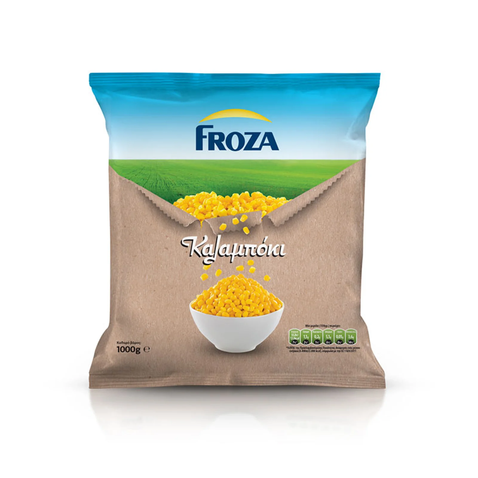 FROZA Καλαμπόκι Κατεψυγμένο 1kg