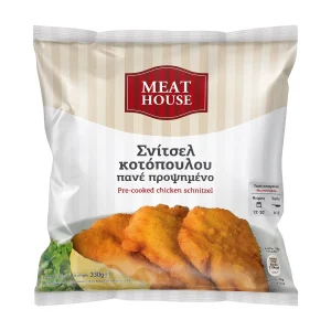 MEAT HOUSE Σνίτσελ Κοτόπουλου Πανέ Προψημένο 330g