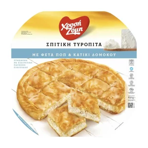 ΧΡΥΣΗ ΖΥΜΗ Σπιτική Τυρόπιτα Με Φέτα & Κατίκι Δομοκού 850γρ