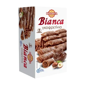 ΒΙΟΛΑΝΤΑ Bianca Γκοφρετίνια με Πραλίνα Φουντουκιού 160g
