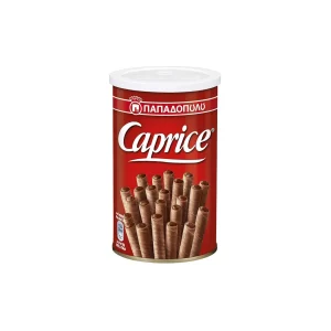 ΠΑΠΑΔΟΠΟΥΛΟΥ CAPRICE Πουράκια Γκοφρέτα Κρέμα Φουντουκιού & Κακάο 115gr