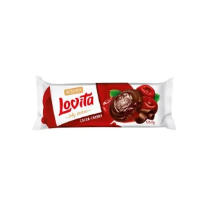 Roshen Lovita Jelly Cookies Cocoa 135g Cherry