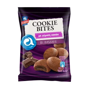 ΑΛΛΑΤΙΝΗ Cookie Bites Μπισκότα με Γέμιση Κακάο 70g
