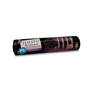 ΑΛΛΑΤΙΝΗ Μπισκότα Γεμάτα & Τραγανά με Γέμιση Φράουλα 230gr