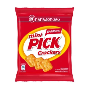 ΠΑΠΑΔΟΠΟΥΛΟΥ Mini Pick Crackers με γεύση Barbeque 70g