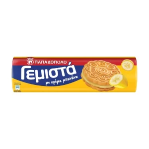 ΠΑΠΑΔΟΠΟΥΛΟΥ Γεμιστά Μπισκότα με Κρέμα Μπανάνα 200g