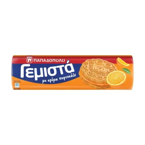 ΠΑΠΑΔΟΠΟΥΛΟΥ Γεμιστά Μπισκότα με Κρέμα Πορτοκάλι 200g