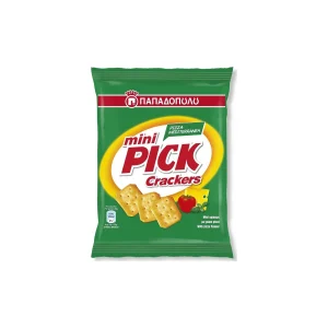 ΠΑΠΑΔΟΠΟΥΛΟΥ Μπισκότα Mini Pick Crackers Pizza 70gr