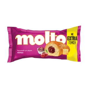 MOLTO Κρουασάν με γέμιση Κεράσι 98g