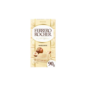 FERRERO ROCHER BAR HAZELNUT WHITE 90GR