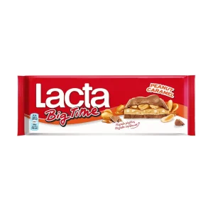 LACTA Big Time Σοκολάτα Γάλακτος Φιστίκι & Καραμέλα 276g
