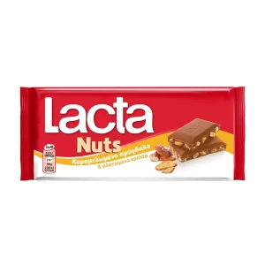 LACTA Σοκολάτα Αλατισμένο Αμύγδαλο και Cracker 85g