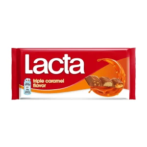 LACTA Σοκολάτα Γάλακτος με γεύση Triple Caramel 90g