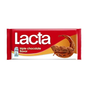 LACTA Σοκολάτα Γάλακτος με γεύση Triple Chocolate 90g