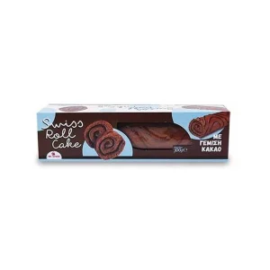 MR.GRAND Κέικ swiss roll με γέμιση κακάο 300gr