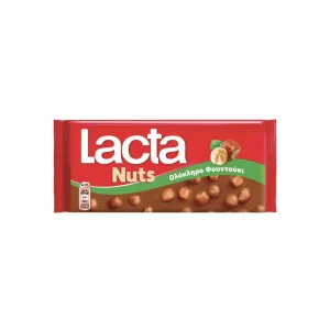 LACTA Σοκολάτα Ολόκληρο Φουντούκι 100gr