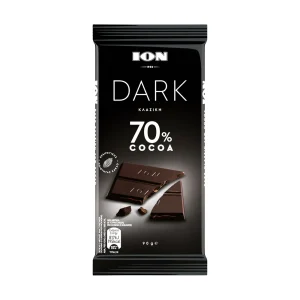 ΙΟΝ Dark Σοκολάτα 70_ Κακάο Κλασική 90g