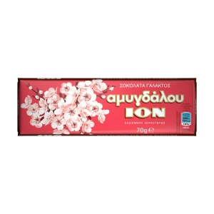 ΙΟΝ Αμυγδάλου Σοκολάτα Γάλακτος 70g