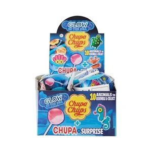Chupa Chups Surprise Fantastic Galaxy Γλειφιτζούρι 12g 16τεμ