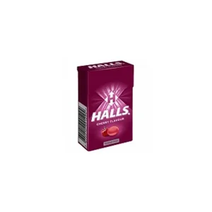 HALLS Cherry Καραμέλες Χωρίς Ζάχαρη Κουτί 28gr