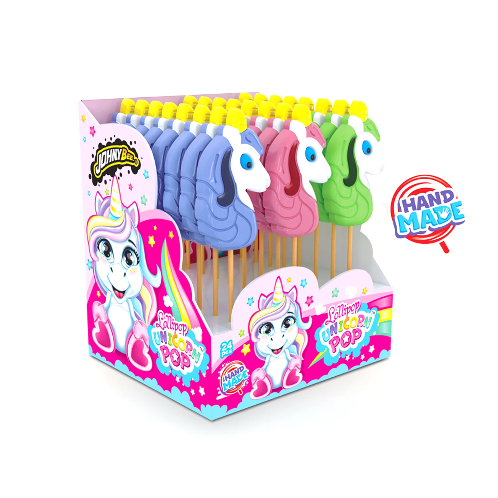 JOHNYBEE UNICORN POP 12ΤΕΜ