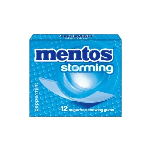 MENTOS Storming Peppermint Τσίχλες 33gr