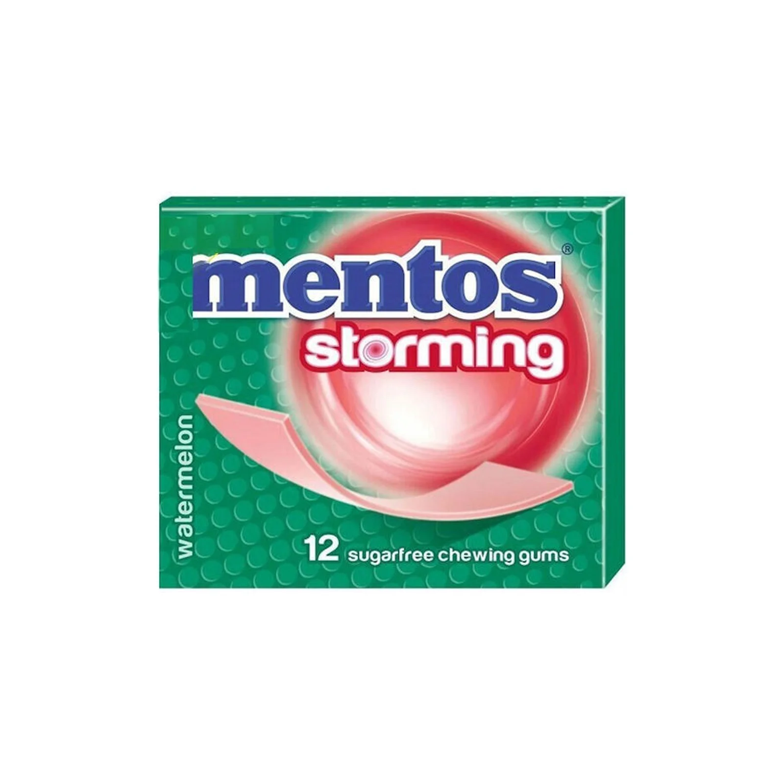 MENTOS Storming Watermelon Καρπούζι 33gr 12τεμ