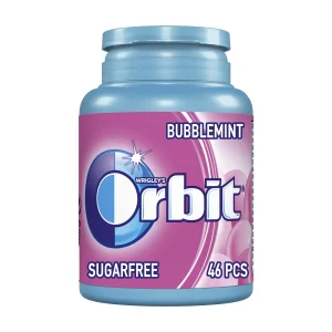 ORBIT Τσίχλες Bubblemint Χωρίς ζάχαρη 46τεμ 64g