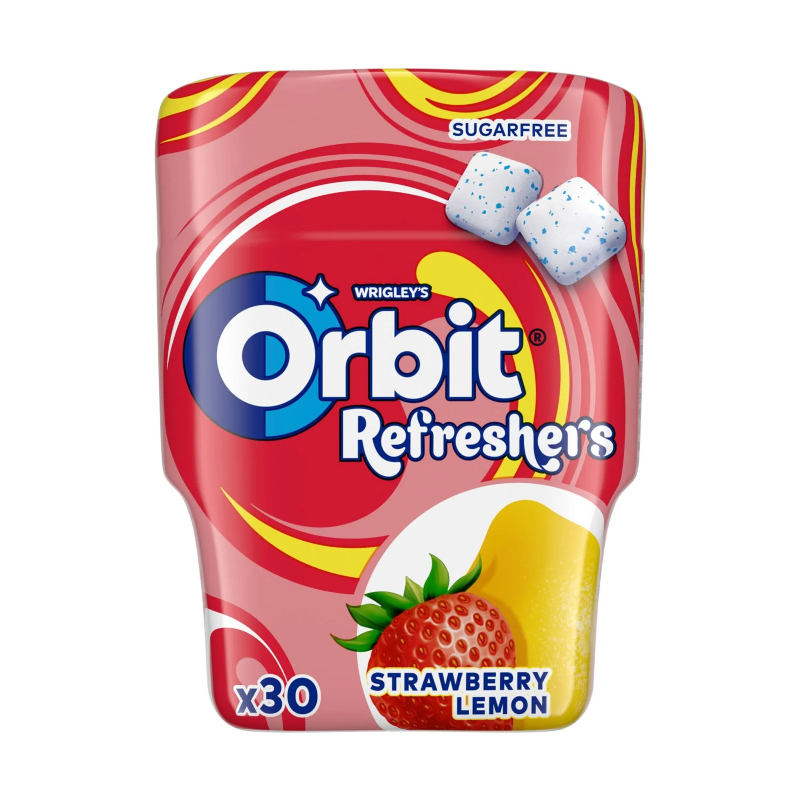 ORBIT Τσίχλες Refreshers Stawberry Lemon 67g