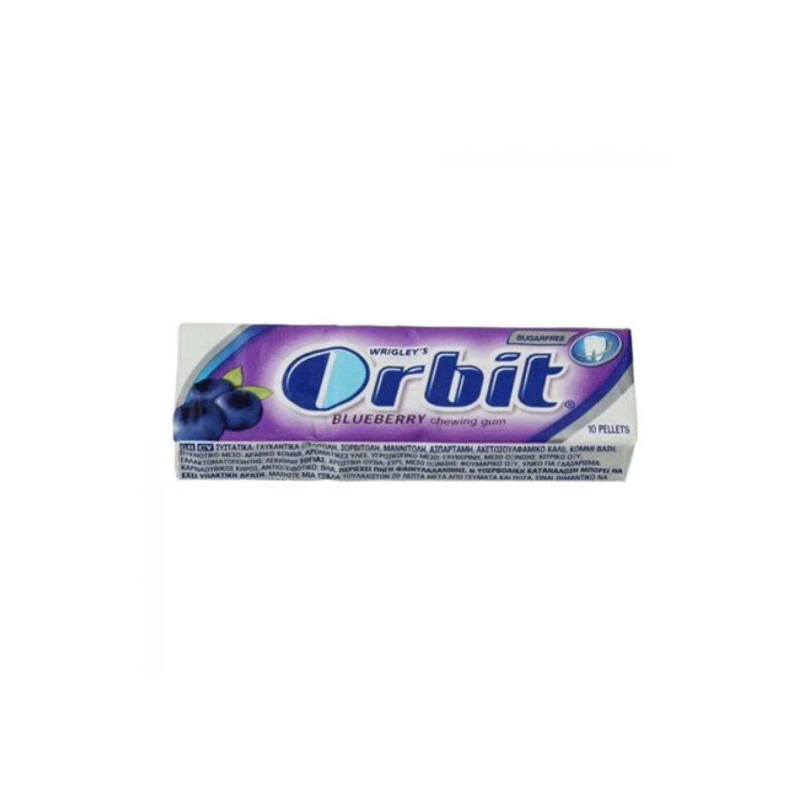 ORBIT Τσίχλες Βατόμουρο 10 κουφέτα