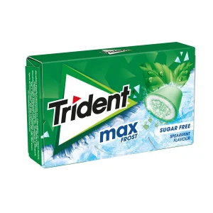 TRIDENT Max Frost Τσίχλες Δυόσμος Χωρίς ζάχαρη 10τεμ 20g