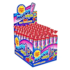 Γλειφιτζούρι Chupa Chups Melody Pops – Σφυρίχτρα Συσκευασία 48 τμχ