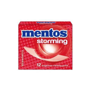 Τσίχλες Φράουλα Storming Mentos (33 g)