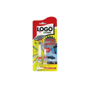 Κόλλα Στιγμής Logo Κλασσική 2gr + 1gr δώρο