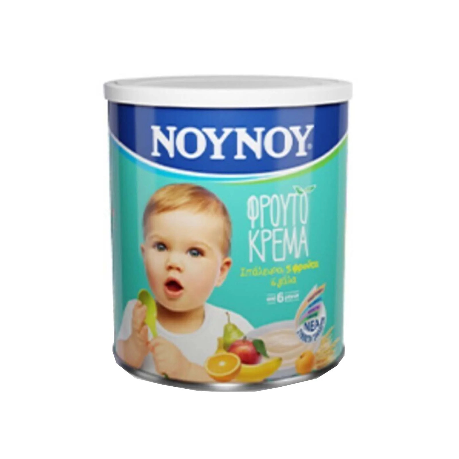 ΝΟΥΝΟΥ Φρουτόκρεμα 5 Φρούτα 300gr για 6+ Μηνών