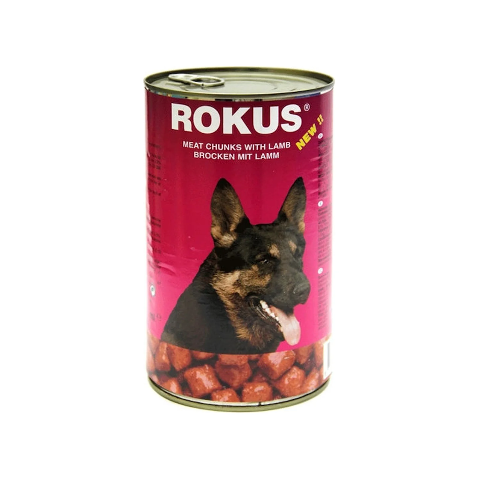 ROKUS Υγρή Τροφή Σκύλων σε Κονσέρβα με Αρνί 1250gr