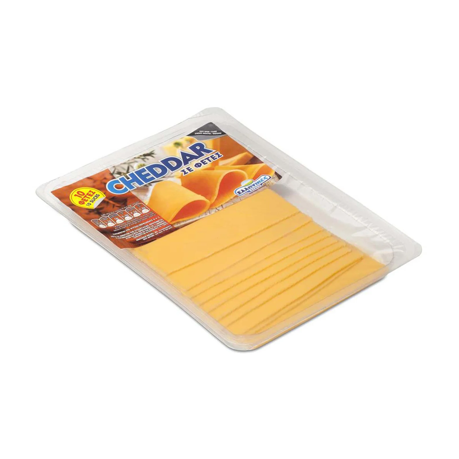 HELLENIC FARMS Τυρί Cheddar Σε Φέτες 150 gr