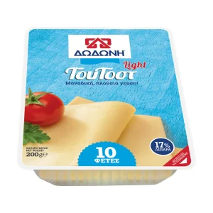 ΔΩΔΩΝΗ TουTοστ Light σε φέτες 200g