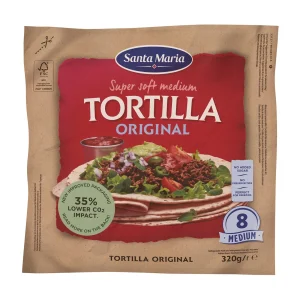 SANTA MARIA Πίτες Τορτίγιες μεσαίες 8τεμ 320g