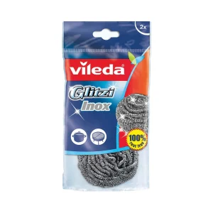VILEDA σύρμα κουζίνας Spiral Inox 2τεμ