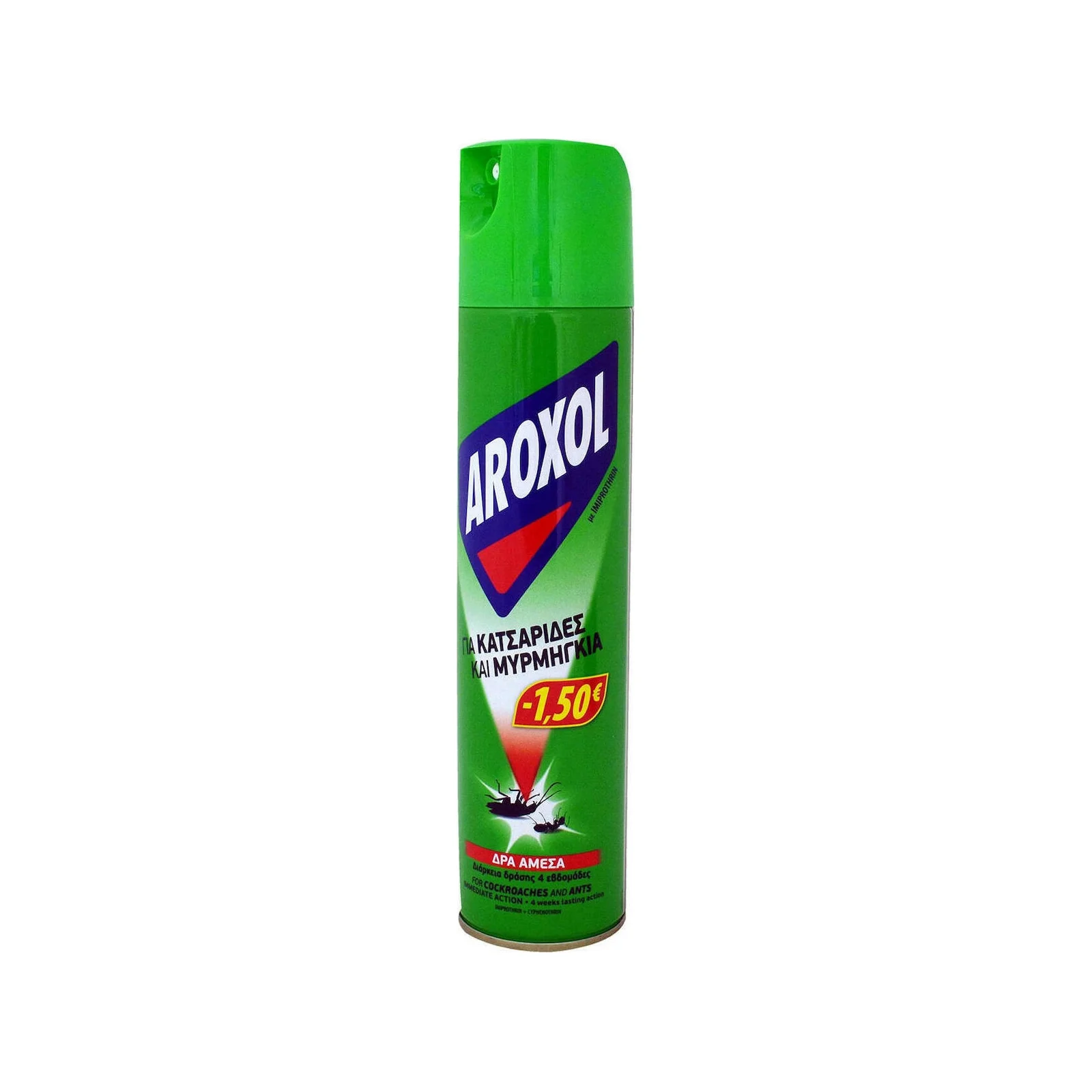 AROXOL Εντομοκτόνο Spray για Μυρμήγκια _ Κατσαρίδες 300ml