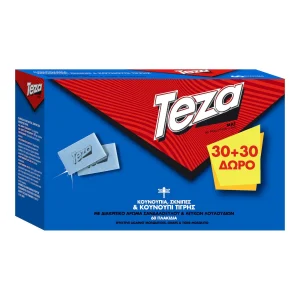 Teza Tαμπλέτες 30+30 Εντομοαπωθητικές Ταμπλέτες για Κουνούπια 60 tabs