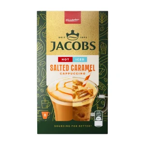 JACOBS Στιγμιαίο Ρόφημα Iced Cappuccino Salted Caramel 8x17,8g