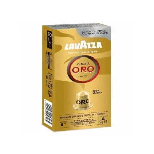 LAVAZZA Κάψουλες Espresso Qualita Oro Συμβατές με Μηχανή Nespresso 10caps