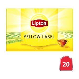 LIPTON Yellow Label Μαύρο Τσάι 20 φακελάκια x1,5g