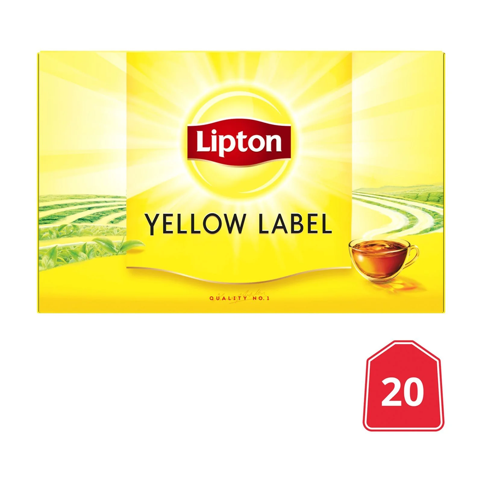 LIPTON Yellow Label Μαύρο Τσάι 20 φακελάκια x1,5g