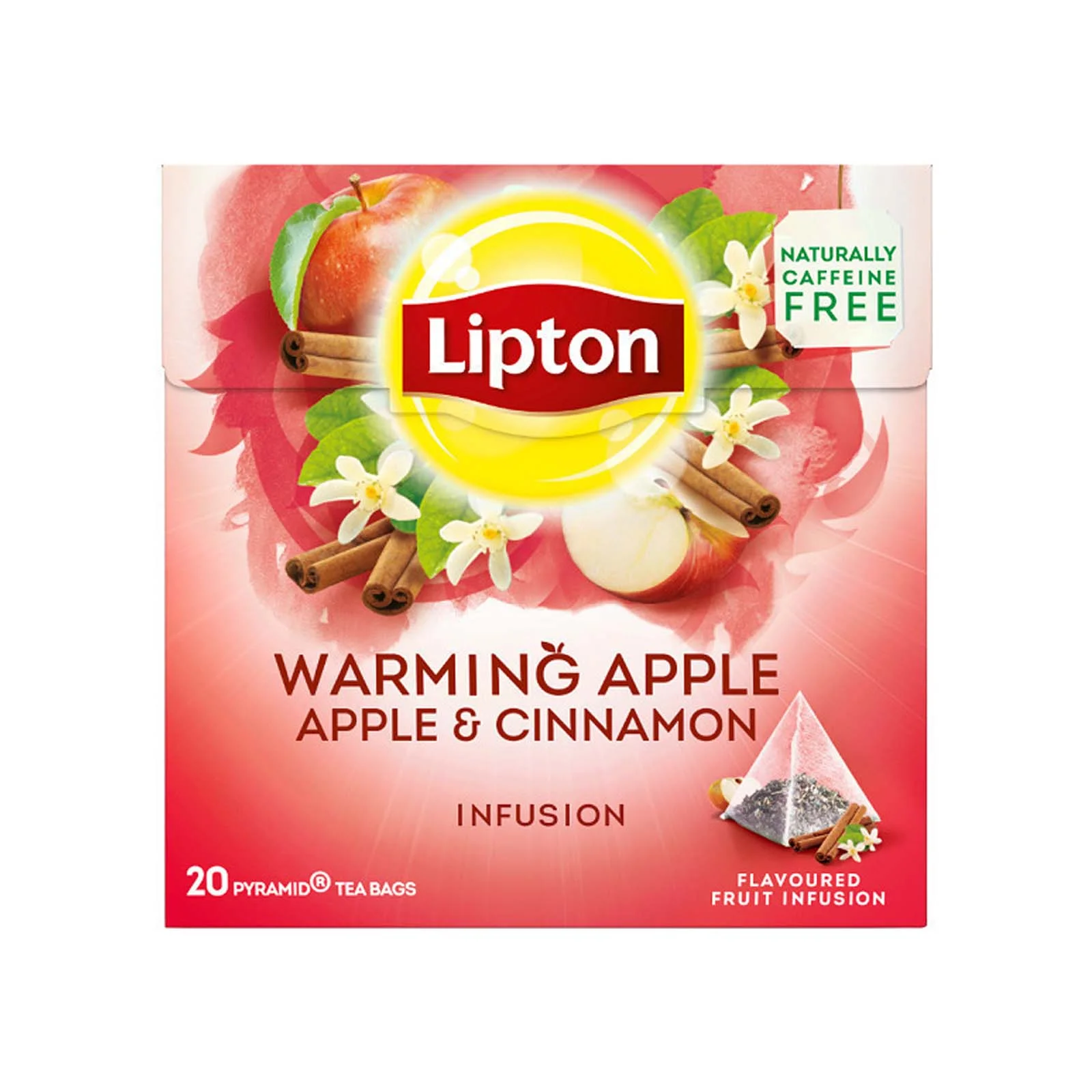LIPTON Αφέψημα Μήλο Κανέλα Lipton (20 πυραμίδες x 2,2 g)