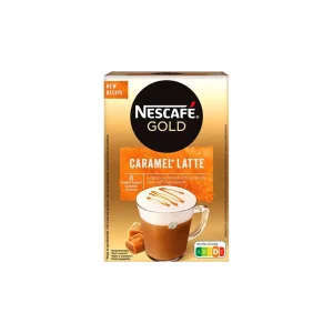 NESCAFE Caramel Latte Στιγμιαίος Καφές 8 Φακελάκια